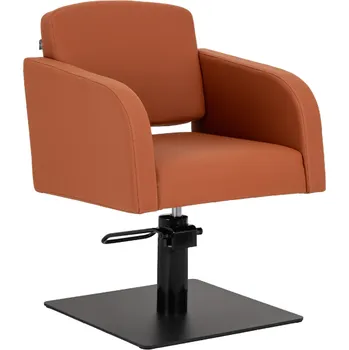 Kadeřnické křeslo Pro salony Gabbiano kadeřnické křeslo Elda Barva: Hnědá