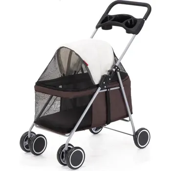 Kočárek pro psa Surtep Animals Buggy Light Kočárek pro psy 46 x 91 x 69 cm Barva: Hnědá