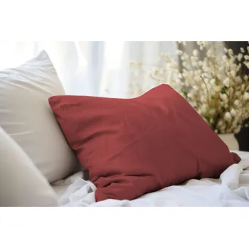 Povlak na polštářek DARRÉ Mušelínový povlak na polštářek Wine - 2.jakost Velikost: atypický 50 x 60