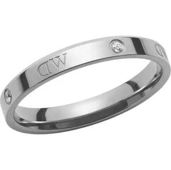 Prsten Daniel Wellington Originální ocelový prsten s krystaly Classic Lumine DW0040023 56 mm + 2 měsíce na vrácení zboží