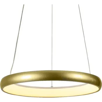 ACA Lighting závěsné svítidlo HARMONY LED 48W 3800lm CCT IP20 zlatý kov + akryl HM23LEDP80GDCCT