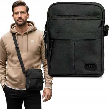 Pako Jeans kabelka přes rameno látková černá