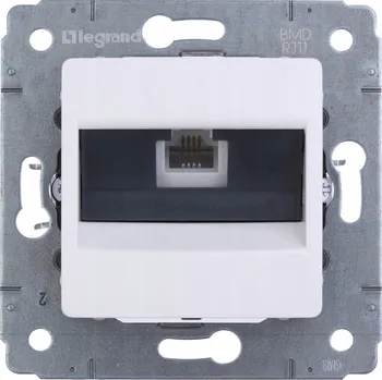 Elektrická zásuvka Telefonní zásuvka nástěnná Legrand bílá