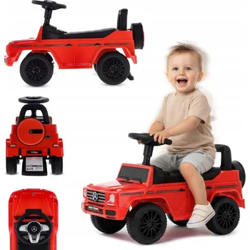 Dětské vozidlo Odrážedlo chodítko pro děti Mercedes Benz G 350d červené
