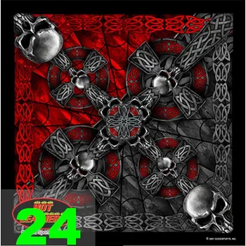 Nákrčník MOTOCYKLOVÝ ŠÁTEK Harley NÁKRČNÍK Vyrobeno v USA černý