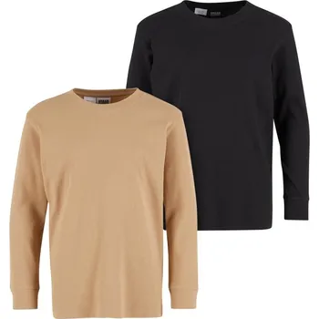 Chlapecká mikina Boys Organic Boxy Rib Longsleeve 2-Pack 122/128