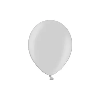 Balónek Latexové balónky PartyDeco stříbrné 35 cm (14") 100 ks