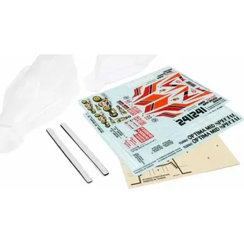 RC model Kyosho Turbo Optima Mid Special Body & Under Body - expresní doprava