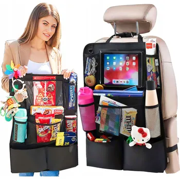 autokoberec Organizér do auta Alogy z voděodolného polyesteru, 9 kapes, 41x61 cm