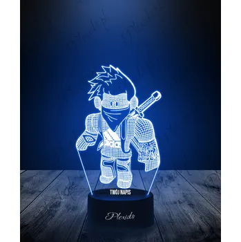 Lampička Plexido vícebarevná Noční lampa