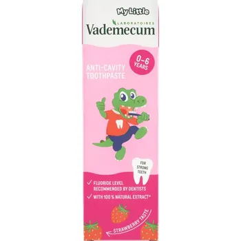zubní pasta Vademecum Zubní pasta pro děti s příchutí jahody My Little 50 ml
