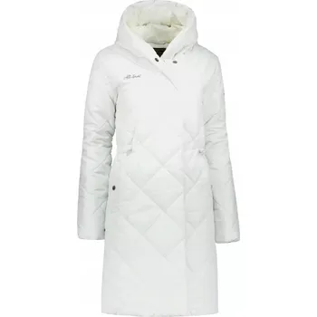 Dámský kabát Altisport dámský kabát bílý klasický s kapucí ALTISPORT DAMARIS SVĚTLE KRÉMOVÁ velikost XL