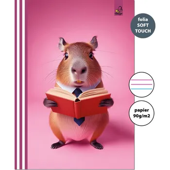 Sešit A4, 3 linky, EV-Corp, 32 listů