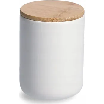 Dóza na potraviny Nádoba na potraviny , kameninová ZELLER 0,67 l, bílá