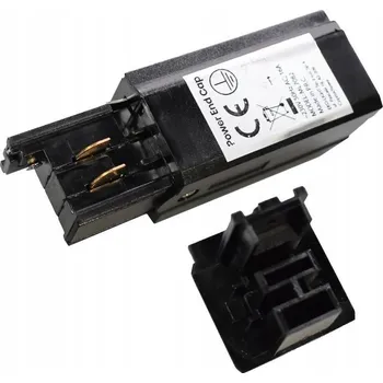 Bodové svítidlo MILAGRO Napájení pro lištový systém osvětlení Track Light, černé, 3C