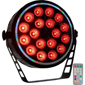 Fotoateliérová technika Light4Me RING 18 RGBW LED PAR (Jako nové)