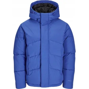 JACK & JONES PÁNSKÁ BUNDA 5XL MODRÁ ZIMNÍ PROŠÍVANÁ PODZIMNÍ CASUAL