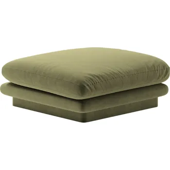 Taburet Micadoni Sametová podnožka Torino 80 x 80 cm