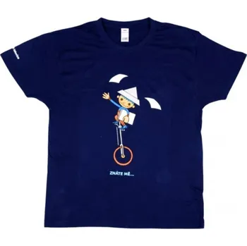 DVD film Tričko Večerníček Večerníček - Tričko unisex modré - M