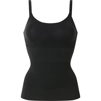 esmara® Dámský bezešvý tvarující top (černá, L(44/46))