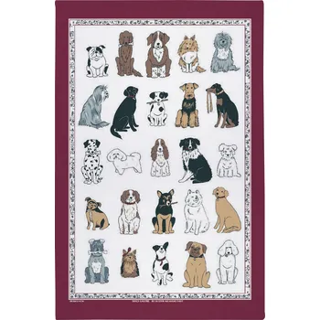 Utěrka Ulster Weavers, Irsko UW - Kuchyňská utěrka Dogs Galore Red