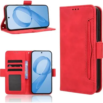 Pouzdro na tablet VSECHNONAMOBIL 130586 Peněženkový obal s přihrádkou pro POCO F8 Pro červený