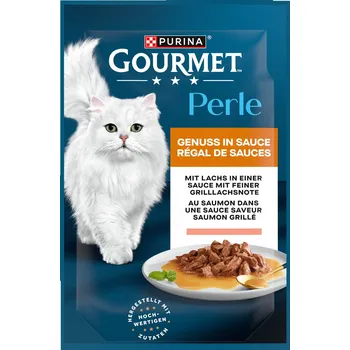 52x85g Gourmet Perle Genuss v omáčce - losos