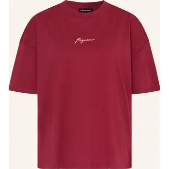 Dámské tričko Pegador Dámské Tričko Beja, tmavě červená / světle šedá, 40