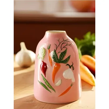 Váza Sinsay - Keramická váza - pastelová růžová - 803GM-03X - 803GM-03X-ONE