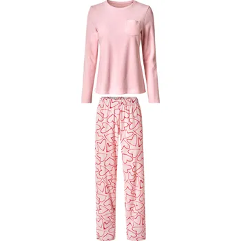 Dámské noční prádlo esmara® Dámské fleecové pyžamo (světle růžová, L(44/46))