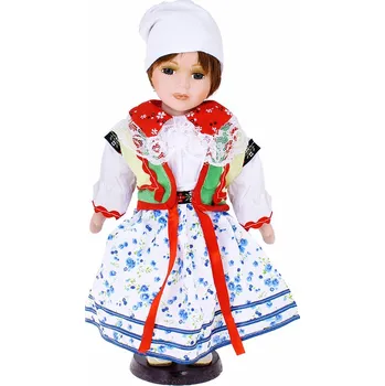 Panenka Porcelánová panenka v kroji (Panenka v tradičním kroji)