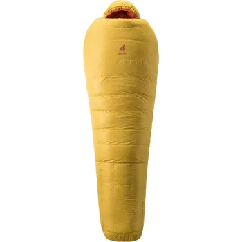 Spacák Péřový spacák Deuter Astro Pro 1000 EL (200 cm) - turmeric/redwood