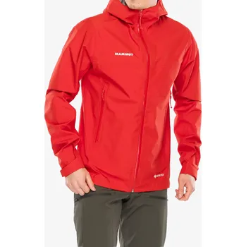 Bunda s membránou Mammut Crater Light HS Hooded Jacket - mammut red