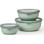 Box na potraviny CIRQULA M, sada 3 ks, severská šalvěj, plast, Mepal