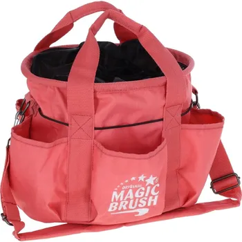 Pro koně taška na čištění Magic brush Barva: růžová
