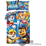 Bavlněné povlečení 140x200+70x90 Tlapková patrola Rescue