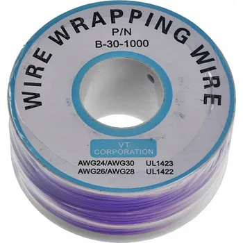 IP kamera Przewód typu kynar AWG 0.24mm fialový 200m