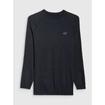 Pánské termoprádlo Spodní prádlo s dlouhým rukávem 4F černé vel. L/XL