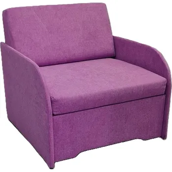 Křeslo Rozkládací křeslo Lux lila