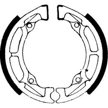 Auto-moto Brzdové čelisti FERODO 225129026