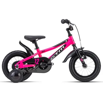 Dětské kolo CTM BILLY 12 - ružová / čierna