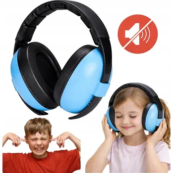 Chrániče sluchu pro děti, bezpečnostní sluchátka - modré