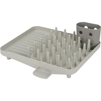 Odkapávač na nádobí Joseph Joseph Šedý plastový odkapávač na nádobí Duo