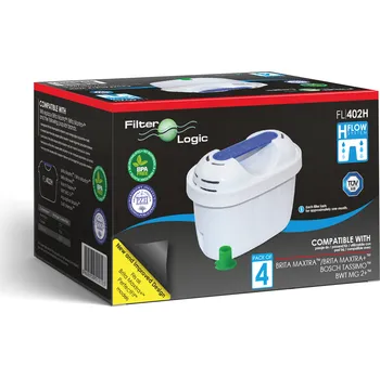 Filtr do konvice FilterLogic Filtrační patrony Logic 4 ks, náhrada Brita Maxtra