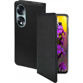 Pouzdro na mobilní telefon Pouzdro s klopou RCBR pro Huawei Honor 70 5G SMART MAGNET černé