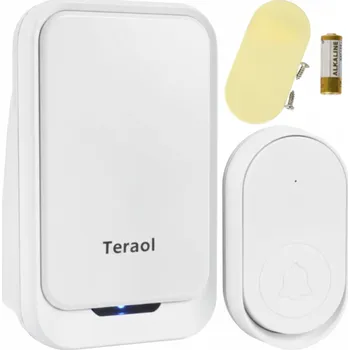 Domovní zvonek BEZDRÁTOVÝ ZVONEK NA DVEŘE BRANKY venkovní voděodolný NA BATERIE USB