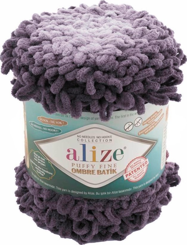 Alize Puffy Fine Ombre Batik 7243 Mocca