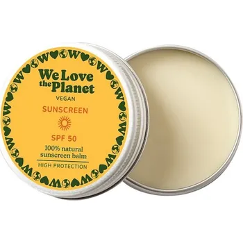 Opalování We-Love-The-Planet Pece-o-oblicej Slunecni-pecePřírodní opalovací krém SPF50 (veganský) 35 g (9&nbsp;943,00 Kč / 1 kg)