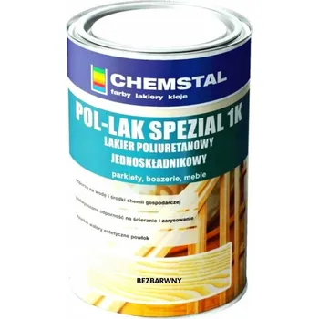 Lak na dřevo Jednosložkový polyuretanový lak Chemstal 1 l bezbarvý matný