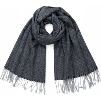 Šála Szaleo šála šedá 190 cm - unisex